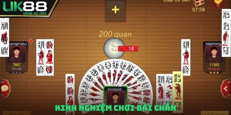 kinh nghiệm chơi bài chắn